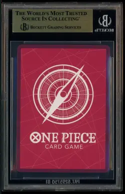 2025 ONE PIECE PROMOS BVB X ONE PIECE MATCH DAY 2025 #003 MONKEY D. LUFFY BGS 10 - Image 3