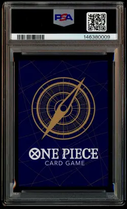 2025 One Piece OP11 Japanese Manga Alternate Art #118 Monkey D. Luffy PSA 10 - Image 3