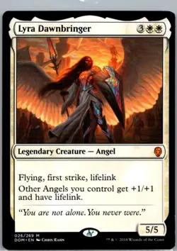 #26 Lyra Dawnbringer Dominaria Mythic - Image 1