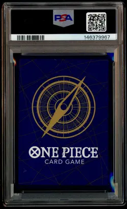 2025 One Piece OP-13 Japanese Red Manga Alternate Art #118 Monkey D Luffy PSA 10 - Image 3