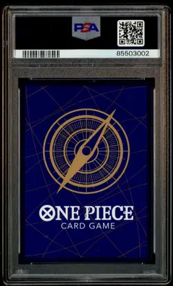 2023 One Piece OP-02 EN Manga Alternate Art #013 Portgas D Ace PSA 10 GEM MINT - Image 3