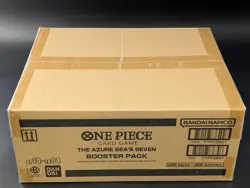 One Piece OP14-EB04 The Azure Sea's Seven English 12 Booster Box Case Sealed - Image 3