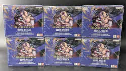 Lot 6x One Piece OP-14 The Azure Sea's Sea's Seven English Booster Boxes Sealed - Image 1