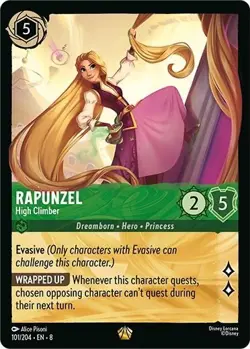 Rapunzel (FOIL) 101/204/EN-8/Reign Of Jafar/Disney Lorcana/TCG/Legendary - Image 1