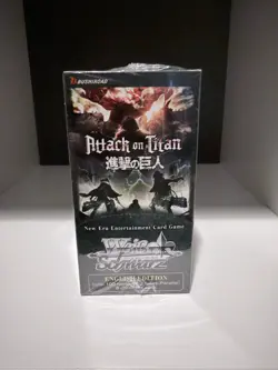 Weiss Schwarz: Attack On Titan Vol. 2 Booster Box English - Brand New - Image 1