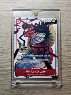 Monkey D. Luffy ST01-012 3rd Anniversary Promo Alt Art One Piece TCG English NM- - Image 1