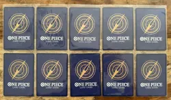 10 Lot- One Piece TCG Monkey D. Luffy 3rd Anniversary Promo Alt Art ST01-012 NM - Image 2