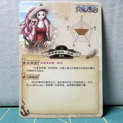 Miss Wednesday R OP-01-076 One Piece Anime TCG CCG Anime Card - Image 2