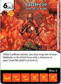 DC Dice Masters War Of Light Card & Dice #88 Larfleeze One-Of-A-Kind - Image 1