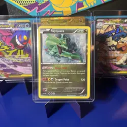 Rayquaza XY64 XY Black Star Promo Holo Pokemon Card HP - Image 1