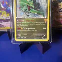 Rayquaza XY64 XY Black Star Promo Holo Pokemon Card HP - Image 2