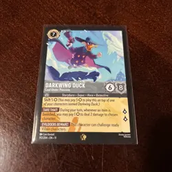 Darkwing Duck Cool Under Pressure 192/204 Disney Lorcana NM Playable Card - Image 2