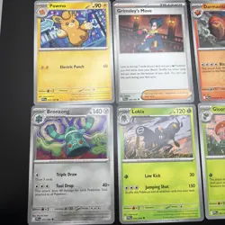 Pokemon Card 2025 Lot 12 Jigglypuff Gloom Krookodile Pawmo Lotad Absol Lokix - Image 2