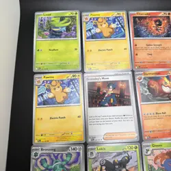 Pokemon Card 2025 Lot 12 Jigglypuff Gloom Krookodile Pawmo Lotad Absol Lokix - Image 5