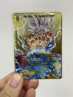 Son Goku The Awakened Power Metal Dragon Ball Card-Collectible Gift Display YES - Image 1