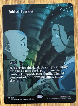 MTG: Avatar: The Last Airbender Eternal-Legal, Fabled Passage - Foil - Image 1