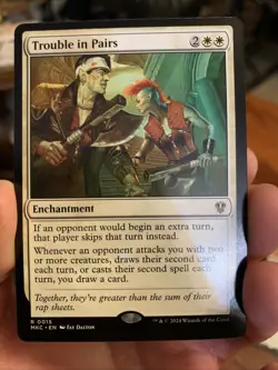 MTG - TROUBLE IN PAIRS - Karlov Manor Commander (R) - Image 1