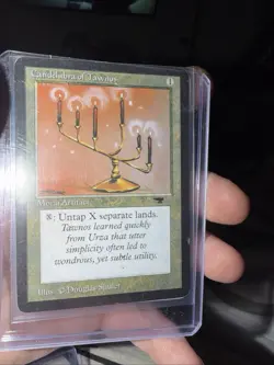 Candelabra of Tawnos Magic: The Gathering Artifact Regular English Wizards Shul… - Image 1