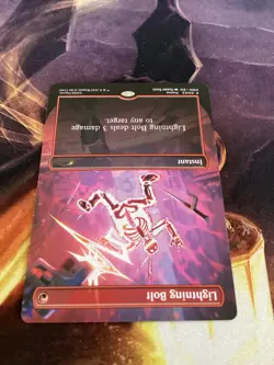 Lightning Bolt | Standard Showdown Promo PRM | MTG | TMNT | Borderless - Image 5
