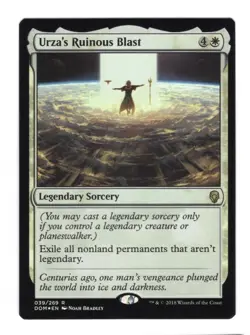 [NM] MTG English, Dominaria, 1 x FOIL Urza's Ruinous Blast - Image 1
