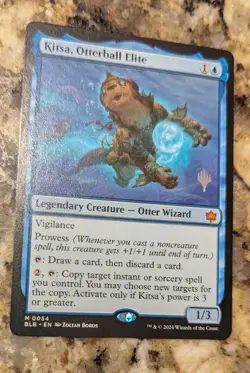 Kitsa, Otterball Elite - MTG - Bloomburrow - Regular Promo - NM - Image 1