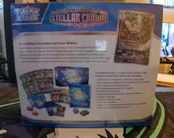 Stellar Crown Pokemon Center Exclusive Elite Trainer Box ETB TCG Factory Sealed - Image 2