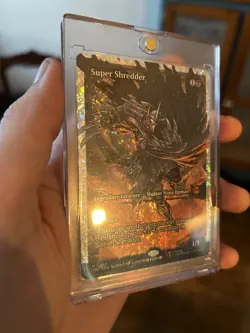 Super Shredder (Showcase) (Fracture Foil) Teenage Mutant Ninja Turtles Foil - Image 1