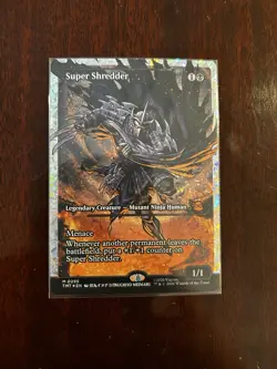 Super Shredder (Showcase) (Fracture Foil) Teenage Mutant Ninja Turtles Foil - Image 2