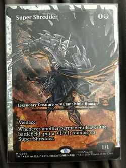 Super Shredder (Showcase) (Fracture Foil) Teenage Mutant Ninja Turtles Foil - Image 4