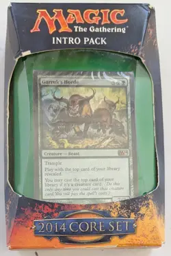 Magic the Gathering 2014 Core Set BESTIAL STRENGTH Intro Pack New Mono Green - Image 1