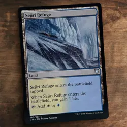 Sejiri Refuge - Commander 2018 - Magic The Gathering MTG - Uncommon - Near Mint - Image 1