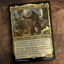 Ghired, Conclave Exile Foil Commander 2019 Magic The Gathering MTG Near Mint - Image 1