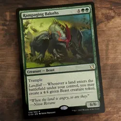 Rampaging Baloths Commander 2019 Magic The Gathering MTG Near Mint - Image 1