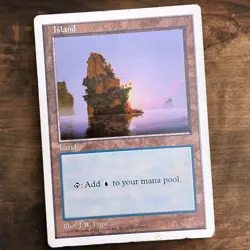 Island 435 - Fifth Edition - Magic The Gathering MTG - Land - LP - Image 1