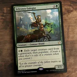 Selesnya Eulogist Commander 2019 Magic The Gathering MTG Near Mint - Image 1
