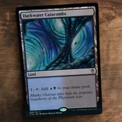 Darkwater Catacombs - Commander 2016 - Magic The Gathering MTG - Rare - NM - Image 1