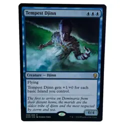 Tempest Djinn - Dominaria - Magic The Gathering MTG - Rare - Near Mint - Image 2