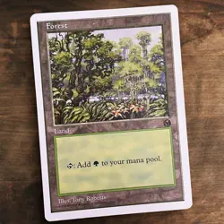 Forest Arena Anthologies Magic the Gathering MTG Land Near Mint - Image 1