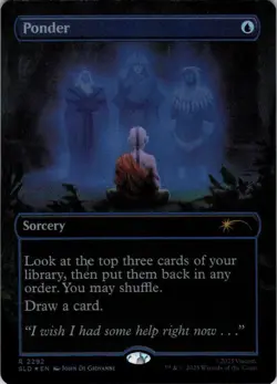 Ponder (Rainbow Foil) - Secret Lair Avatar - 2292 - NM Foil - Image 2
