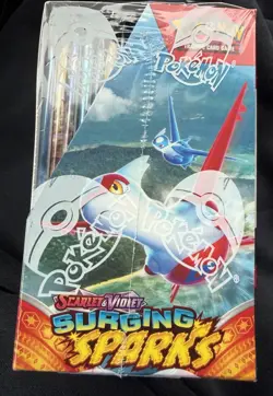 Pokemon Surging Sparks Booster Box (36 Packs) - Factory Sealed - Image 2