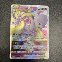 Mewtwo VSTAR 031/078 Ultra Rare Holo Pokemon 2022 GO NM - Image 1
