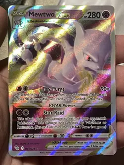 Mewtwo VSTAR 031/078 Pokemon GO Holo - Image 1
