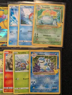 (43)Pokemon 25th Anniversary Celebrations Almost Complete Set! Read Description - Image 2
