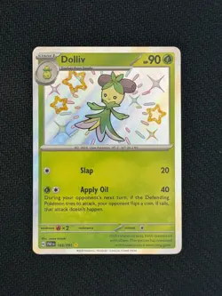 Pokemon TCG Scarlet & Violet Paldean Fates Dolliv Shiny Holo 103/091 - Image 1