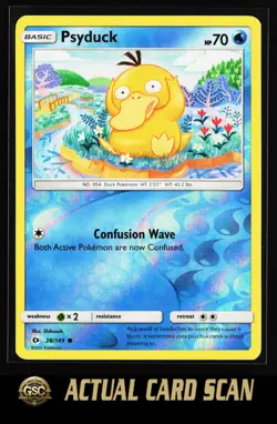 Psyduck #28/149 Pokemon TCG SM Base Set Reverse Holo Common Reverse Holo - Image 1