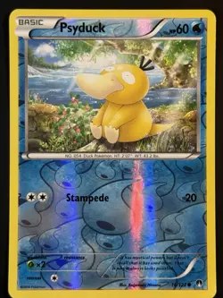 Pokemon Psyduck 16/122 Reverse Holo XY Breakpoint - LP - Image 1