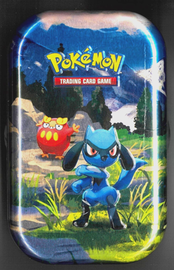 New ASCENDED HEROES Mini Tin - Riolu - 2X Booster Packs! Pokemon - EXPRESS SHIP - Image 2