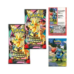 New ASCENDED HEROES Mini Tin - Riolu - 2X Booster Packs! Pokemon - EXPRESS SHIP - Image 4