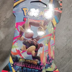 Pokemon Mega Evolution Phantasmal Flames Booster Pack Lopunny 2025 English 3x - Image 1