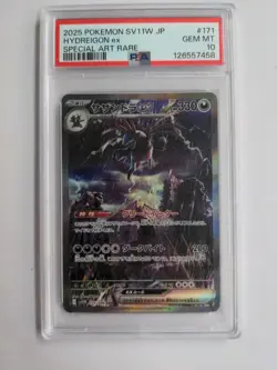 2025 Pokemon Sv11w Japanese Hydreigon Ex #171/086 Special Art Rare PSA 10 GEM MT - Image 1